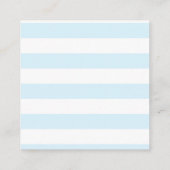 Twinkle Twinkle Little Star Blue Diaper Raffle Informatiekaartje (Achterkant)