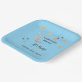 Twinkle Twinkle Little Star, Blue  Papieren Bordje (Gebogen)