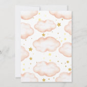 Twinkle Twinkle Little Star, Blush Moon and Stars Kaart (Achterkant)