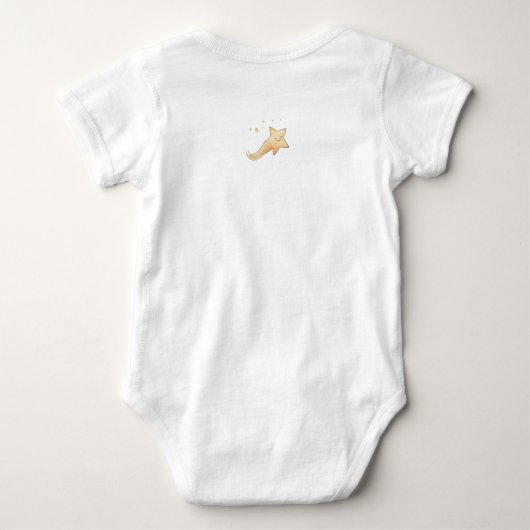 Twinkle Twinkle Little Star Boho Herfst Personalis Romper (Achterkant)