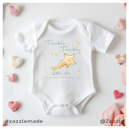 Twinkle Twinkle Little Star Boho Herfst Personalis Romper
