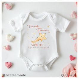 Twinkle Twinkle Little Star Boho Herfst Personalis Romper