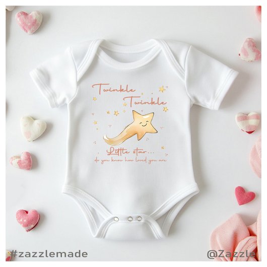 Twinkle Twinkle Little Star Boho Herfst Personalis Romper