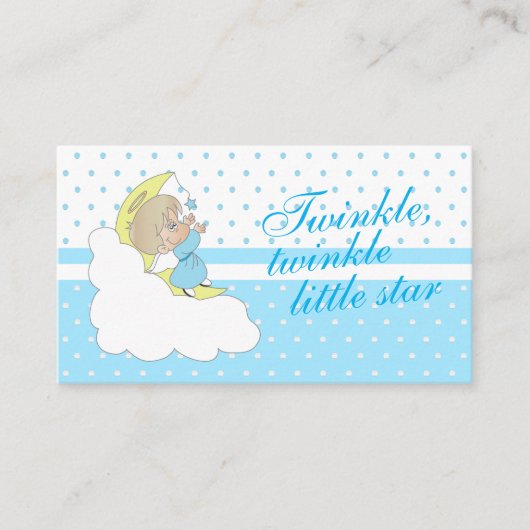 Twinkle, Twinkle Little Star - Book Raffle Informatiekaartje (Voorkant)