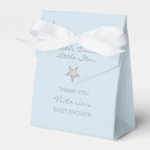 Twinkle Twinkle Little Star - Boy Baby shower Bedankdoosjes (Voorkant Zijde)