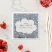 Twinkle Twinkle Little Star Boy Baby shower servet (Insitu)