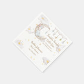 Twinkle Twinkle Little Star Bunny Baby shower Servet (Hoek)