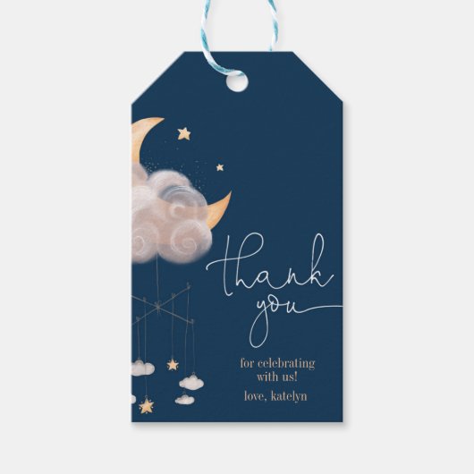 Twinkle Twinkle Little Star Cadeaulabel (Voorkant)