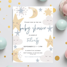 Twinkle Twinkle Little Star Celestial Baby shower