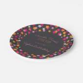 Twinkle Twinkle Little Star Chalkboard Verjaardag Papieren Bordje (Gekanteld)