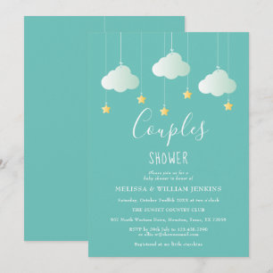 Twinkle Twinkle Little Star Couples Baby shower Kaart