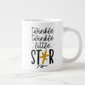 Twinkle Twinkle Little Star Doodle Grote Koffiekop (Rechts)