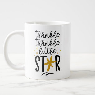 Twinkle Twinkle Little Star Doodle Grote Koffiekop