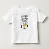 Twinkle Twinkle Little Star Doodle Kinder Shirts (Voorkant)