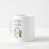 Twinkle Twinkle Little Star Doodle Koffiemok (Voorkant links)