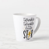 Twinkle Twinkle Little Star Doodle Latte Mok (Rechterhoek)