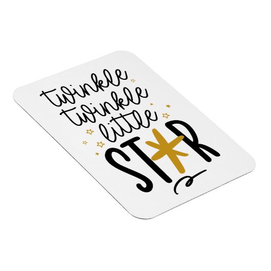 Twinkle Twinkle Little Star Doodle Magneet (Rechterzijde)