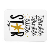 Twinkle Twinkle Little Star Doodle Magneet (Horizontaal)