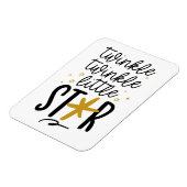 Twinkle Twinkle Little Star Doodle Magneet (Linkerzijde)