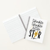 Twinkle Twinkle Little Star Doodle Notitieboek (Binnen)