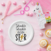 Twinkle Twinkle Little Star Doodle Papieren Bordje (Feest)