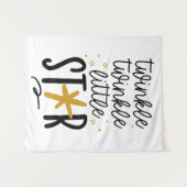 Twinkle Twinkle Little Star Doodle Wandkleed