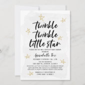 Twinkle Twinkle Little Star Drive-by Baby shower Kaart (Voorkant)
