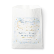 Twinkle Twinkle Little Star Eerste Verjaardag Blau