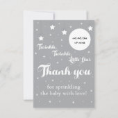 Twinkle, Twinkle, Little Star EOS lip balm-keuze Bedankkaart (Voorkant)