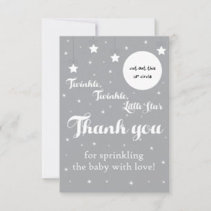 Twinkle, Twinkle, Little Star EOS lip balm-keuze Bedankkaart