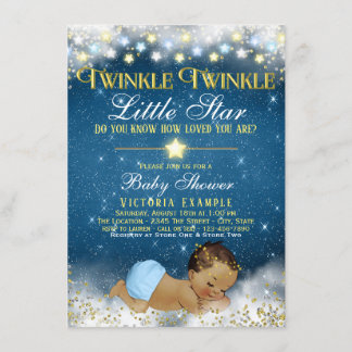 Twinkle Twinkle Little Star Etnische Baby Boy Douc Kaart