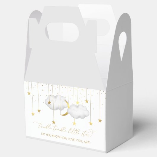 Twinkle Twinkle Little Star Favor Box Bedankdoosjes (Geopend)