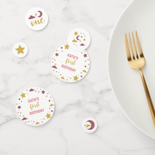 Twinkle Twinkle Little Star First Birthday Confetti (Groep)