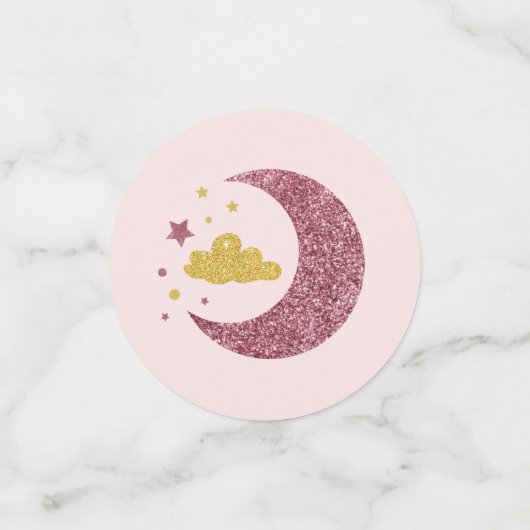 Twinkle Twinkle Little Star First Birthday Confetti (Kleine voorkant)