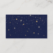 Twinkle Twinkle Little Star First Birthday Informatiekaartje (Achterkant)