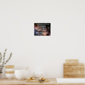 TWINKLE TWINKLE LITTLE STAR gedicht Poster (Keuken)