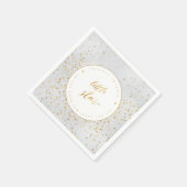 Twinkle Twinkle Little Star Gender Neutral Napkins Servet (Hoek)