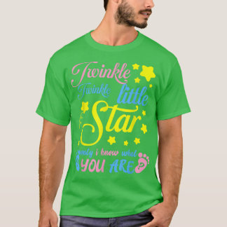 Twinkle Twinkle Little Star Gender onthulling part T-shirt