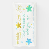 Twinkle Twinkle Little Star Gender onthult Banner (Verticaal)