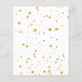 Twinkle twinkle Little star gender onthult de uitn (Achterkant)