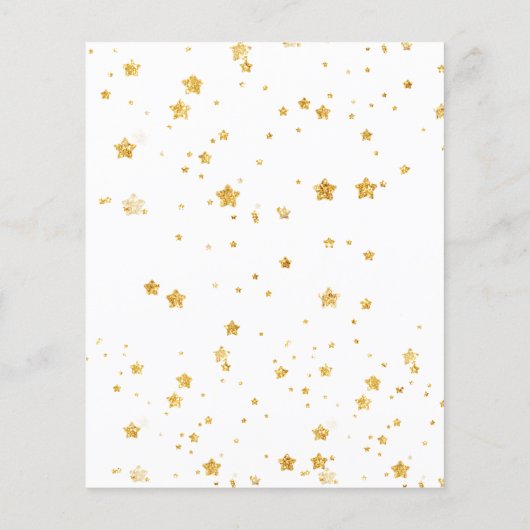 Twinkle twinkle Little star gender onthult de uitn (Achterkant)