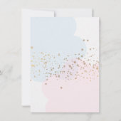 Twinkle twinkle Little star gender onthult de uitn Kaart (Achterkant)