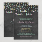 Twinkle Twinkle Little Star Gender onthult Neutraa Kaart (Voorkant / Achterkant)