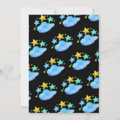 Twinkle Twinkle Little Star Gender onthult Shower  Kaart (Achterkant)