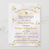 Twinkle Twinkle Little Star Gender Reopenbaart zic Kaart (Voorkant)