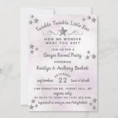 Twinkle Twinkle Little Star Gender Reopenbaart zic Kaart (Voorkant)