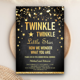 Twinkle Twinkle Little Star Gender Reopenbaart zic Kaart