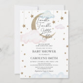 Twinkle Twinkle Little Star Gender Reopenbaart zic Kaart (Voorkant)