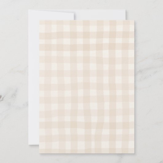 Twinkle Twinkle Little Star Gender Reopenbaart zic Kaart (Achterkant)