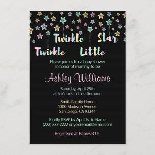 Twinkle Twinkle Little Star Geslacht Onthul Neutra Kaart